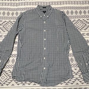 J.Crew Gingham Long Sleeve Casual Shirt